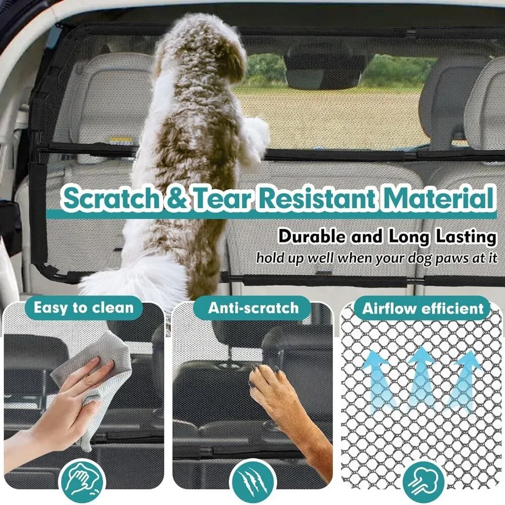 Dog Car Barrier Escape-Proof, 46